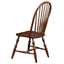 Sunset Trading Andrews Windsor Spindleback Dining Chairs - Set Of 2 In Chestnut Brown
