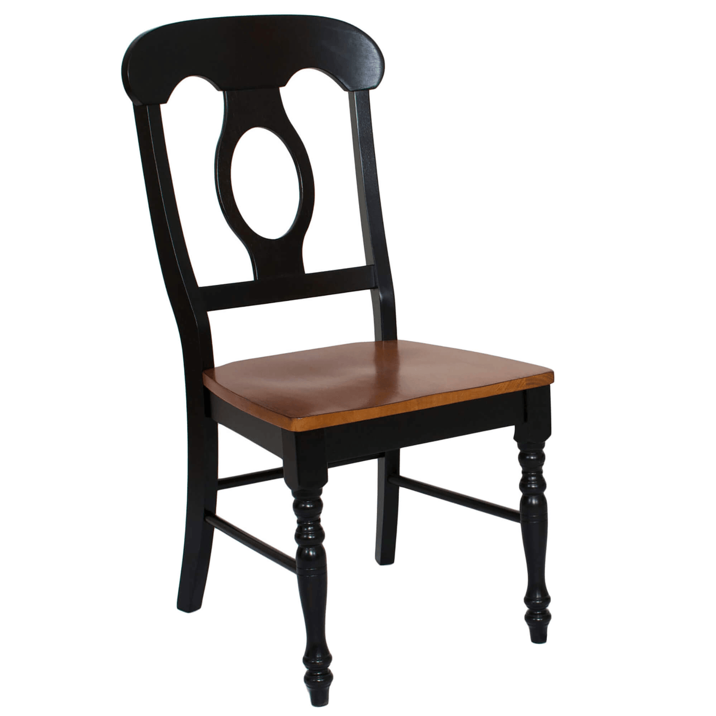Sunset Trading Black Cherry Napoleon Dining Chair Set Of 2