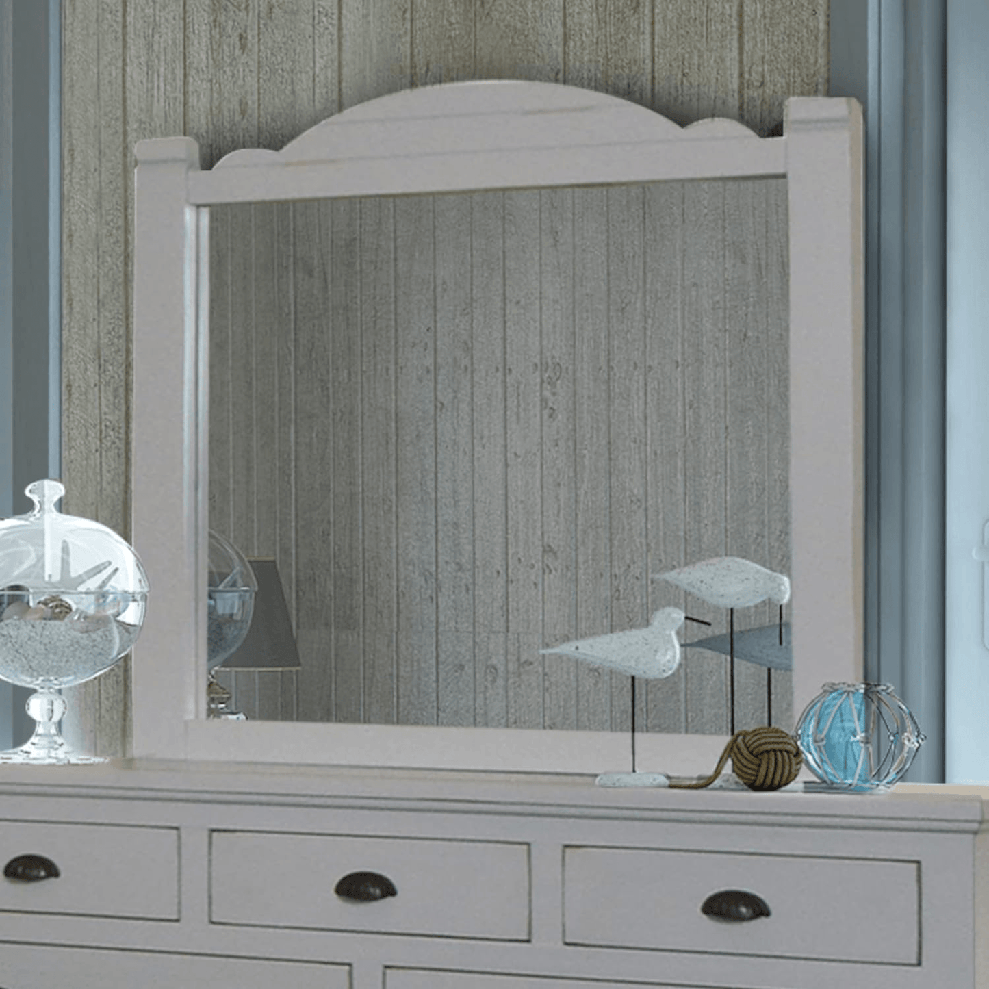 Coastal Charm Mirror By Sunset Trading