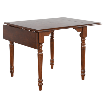 Sunset Trading Andrews Extendable Drop Leaf Dining Table - Chestnut Brown, Seats 2-4