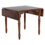 Sunset Trading Andrews Extendable Drop Leaf Dining Table - Chestnut Brown, Seats 2-4