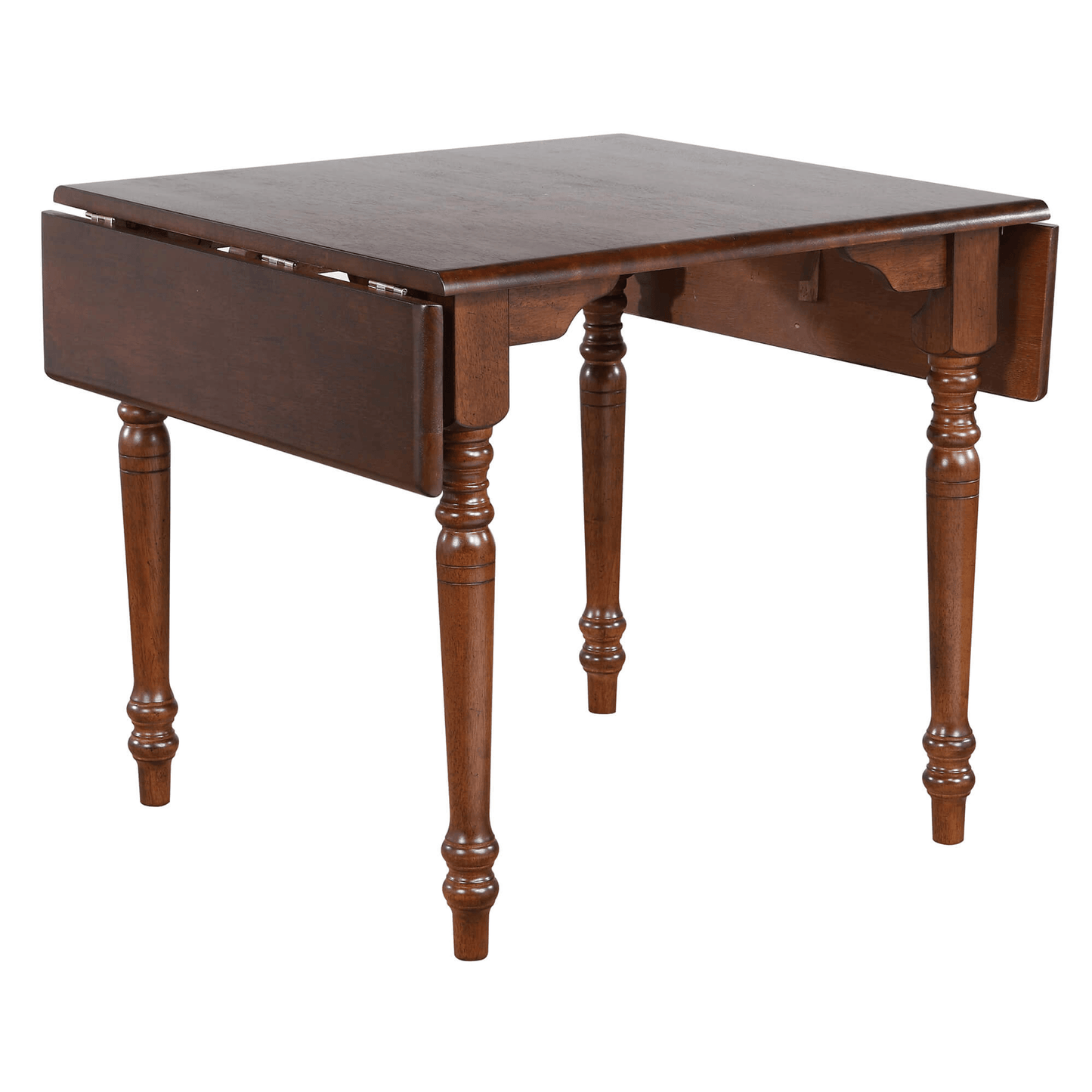 Sunset Trading Andrews Extendable Drop Leaf Dining Table - Chestnut Brown, Seats 2-4