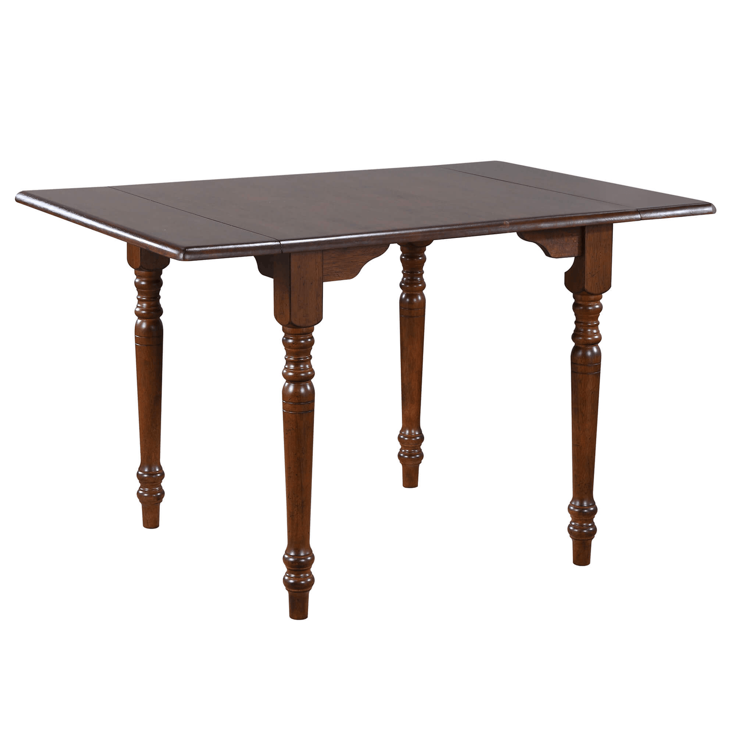 Sunset Trading Andrews Extendable Drop Leaf Dining Table - Chestnut Brown, Seats 2-4