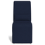 Coastal Elegance Navy Blue Slipcovered Dining Chair