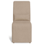 Coastal Elegance Tan Slipcovered Dining Chair With Washable Performance Fabric