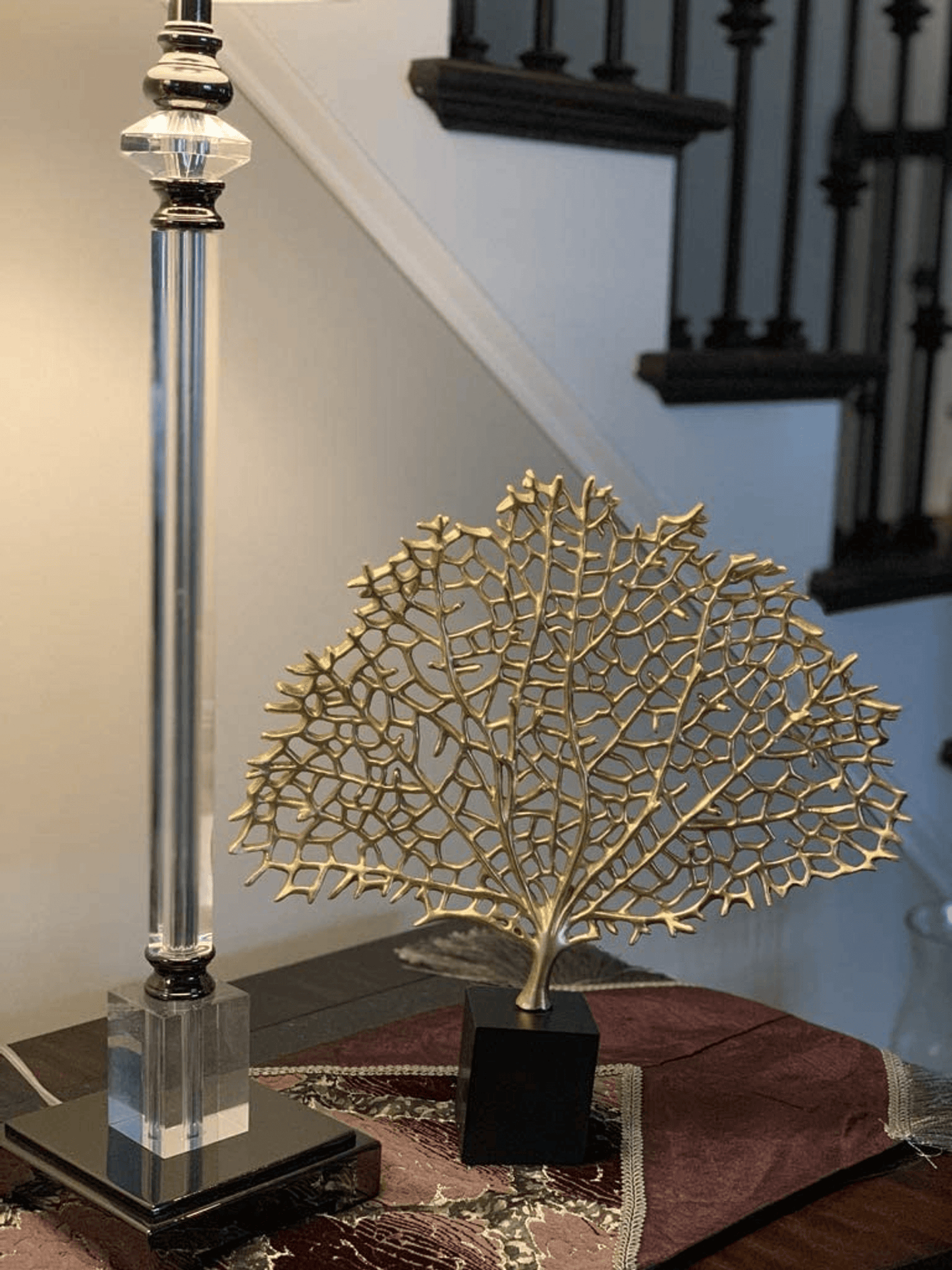 Elegant Lucky Tree Modern Decorative Sculpture