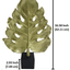Elegantly Handcrafted Leaf Sculpture On Wooden Base