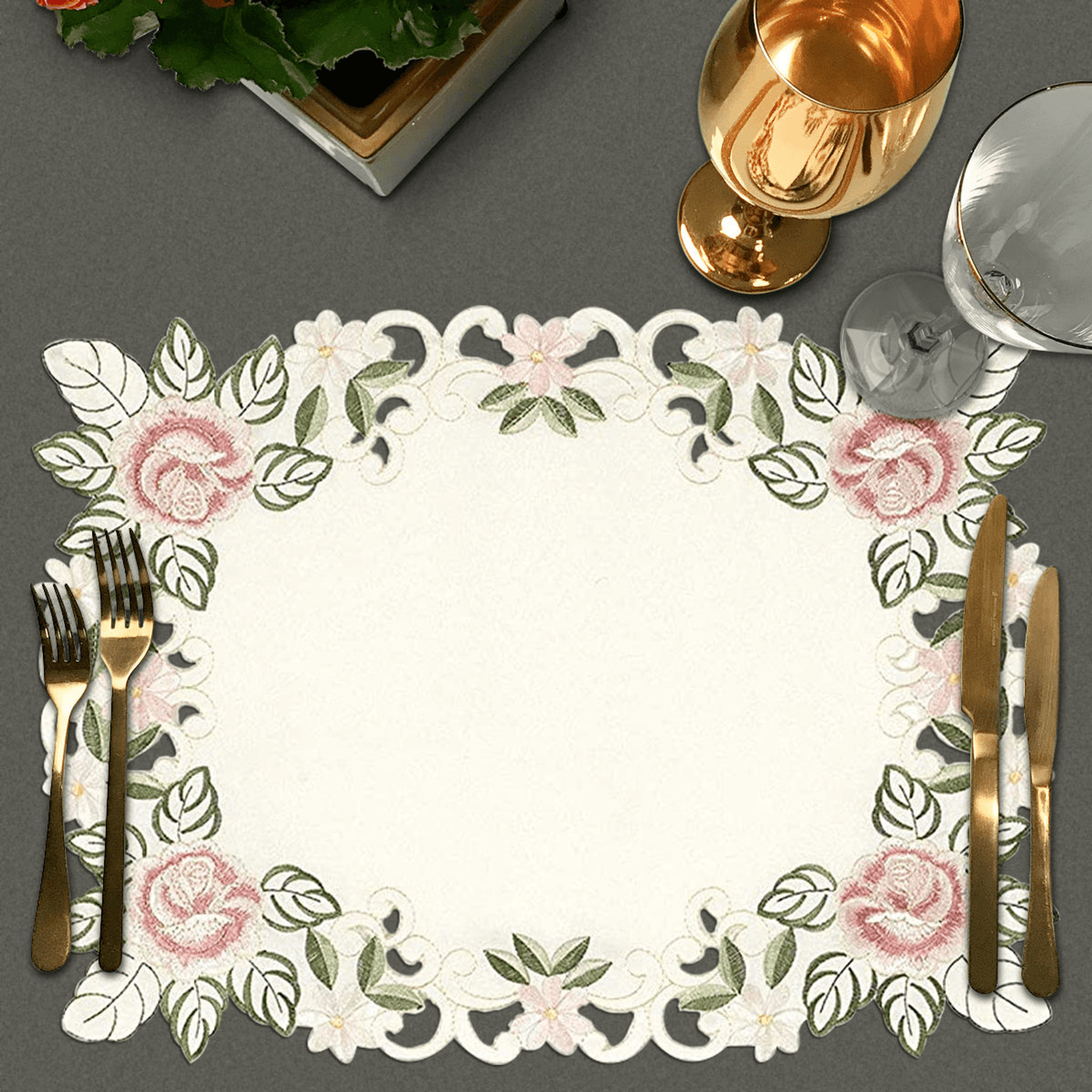 Bryton Collection Rustic Vintage Table Topper 60 X 120 Inches