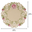 Docia Vintage-Inspired Table Topper - 60 X 120 Inches