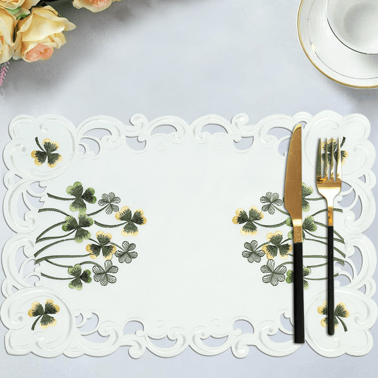 Clem Collection Rustic Elegance Table Topper 60 X 120 Inches