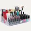 Clear Acrylic Makeup And Jewelry Organizer With 21 Slots