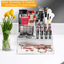 Clear Acrylic Makeup Organizer With 19 Slots And Drawer