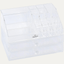 Clear Acrylic Makeup Organizer With 19 Slots And 2 Drawers