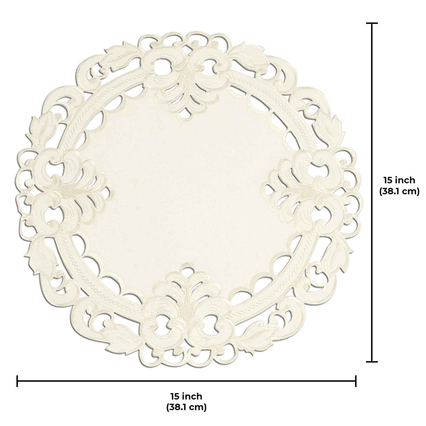 Damarcus Collection Rustic Elegance Table Topper 60X120 Inches