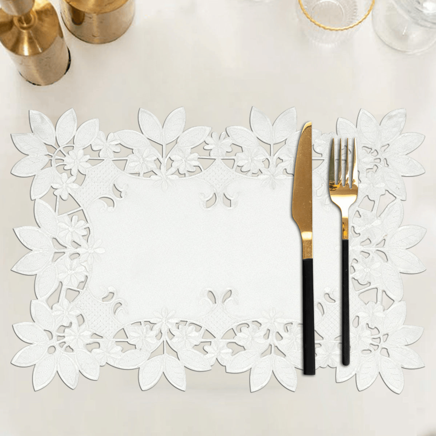 Deandra Collection Rustic Vintage Table Topper 60X120 Inches