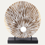 Handcrafted Acacia Wood Heart Sculpture