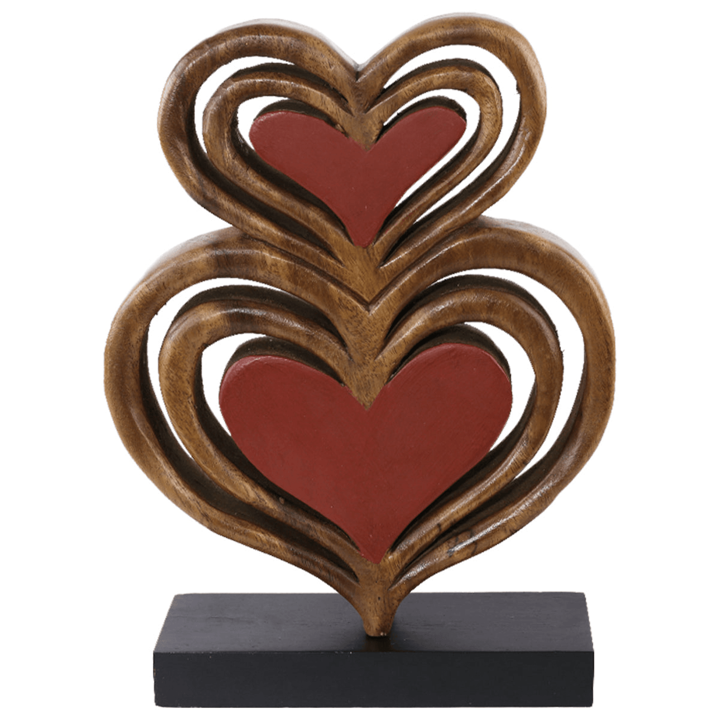 Handcrafted Acacia Wood Sculpture For Timeless Home Decor