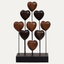 Handcrafted Acacia Wood Heart Sculpture