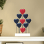 Handcrafted Acacia Wood Heart Sculpture