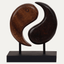 Handcrafted Acacia Wood Heart Sculpture