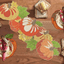 Elegant Pumpkin Beaded Table Runner