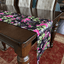 Elegant Handmade Printed Table Runner 13X71 Inches