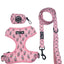 Pupshake Neoprene Adjustable Harness in Pink by Mina + Pup