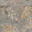 5' X 8' Grey Hand Tufted Tropical Palms Indoor Area Rug