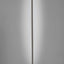 Minimalist Ambient Glow Led Floor Lamp With Dimmer In Antique Brass And Black Marble