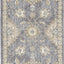 2' X 3' Sage Green Wool Floral Distressed Area Rug