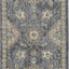 2' X 3' Gray Wool Medallion Area Rug