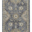 2' X 3' Gray Wool Medallion Area Rug