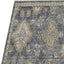 2' X 3' Gray Wool Medallion Area Rug