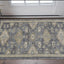 2' X 3' Gray Wool Medallion Area Rug