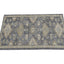 2' X 3' Gray Wool Medallion Area Rug