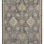 2' X 3' Gray Wool Medallion Area Rug