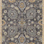 2' X 3' Taupe Machine Woven Vintage Floral Traditional Indoor Accent Rug