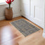 2' X 3' Taupe Machine Woven Vintage Floral Traditional Indoor Accent Rug