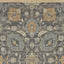 2' X 3' Taupe Machine Woven Vintage Floral Traditional Indoor Accent Rug