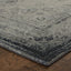 4' X 6' Ivory And Gray Pale Medallion Area Rug