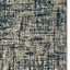 2' X 8' Gray And Navy Abstract Runner Rug