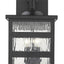 Morris 3-Light Matte Black Wall Light