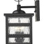 Morris 3-Light Matte Black Wall Light