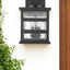 Morris 3-Light Matte Black Wall Light