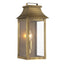 Manchester 1-Light Aged Brass Pocket Wall Light