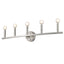 Sawyer 5-Light Satin Nickel Vanity