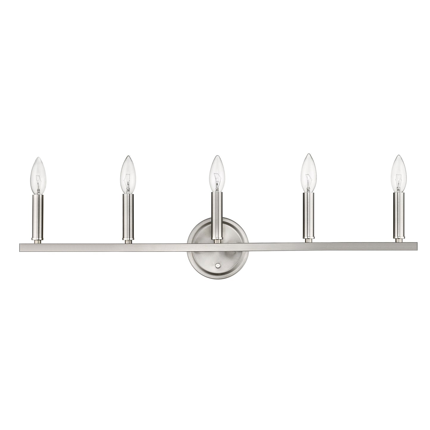 Sawyer 5-Light Satin Nickel Vanity