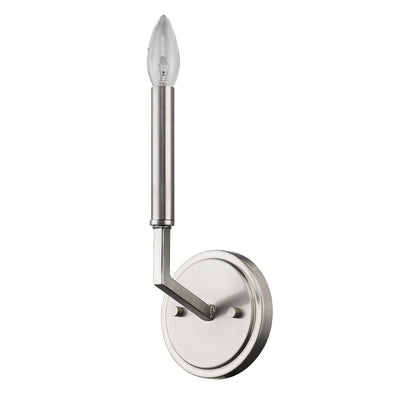 Minimalist Silver Wall Sconce