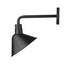 Fuller 1-Light Matte Black Wall Light