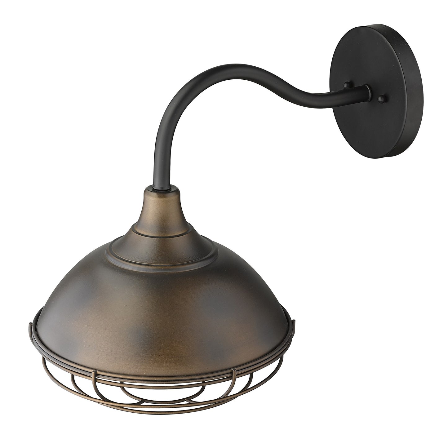 Afton 1-Light Oil-Rubbed Bronze Wall Light